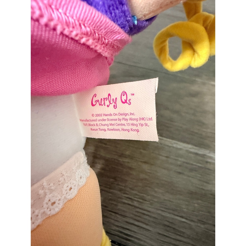 Vintage 2002 Curly Qs Stacy Plush Doll - Picture 6 of 6